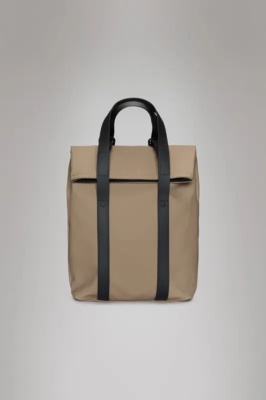 Zaino Mini con Doppio Manico / Beige