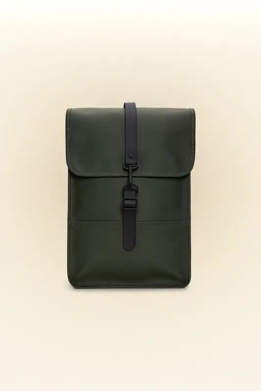 Zaino Mini in Tessuto Tecnico / Verde