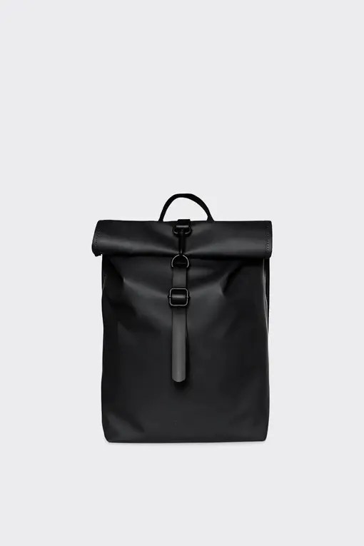 Zaino Rolltop Rucksack Mini Rains / Nero