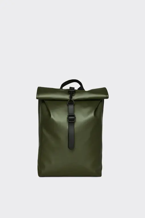 Zaino Rolltop Rucksack Mini Rains / Verde