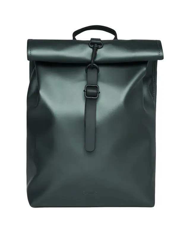 Zaino Rolltop Rucksack Mini Silver Pine verde