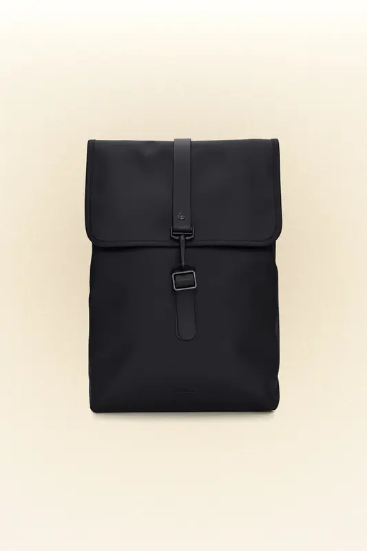 Zaino Rucksack in Tessuto Tecnico / Nero