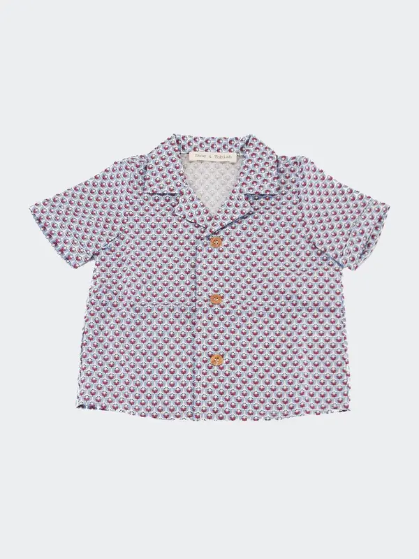 Zhoe tobiah Camicia Manica Corta Fantasia