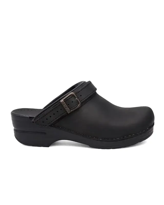 Zoccolo Ingrid black oiled