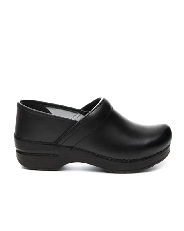 Zoccolo Professional Cabrio pelle nera