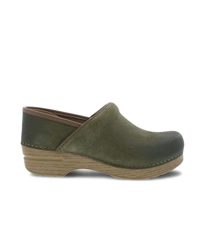 Zoccolo Professional Nabuck Green Burn